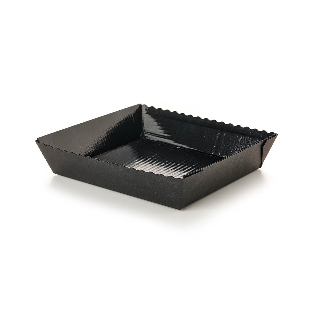 Cardboard baking outlet trays